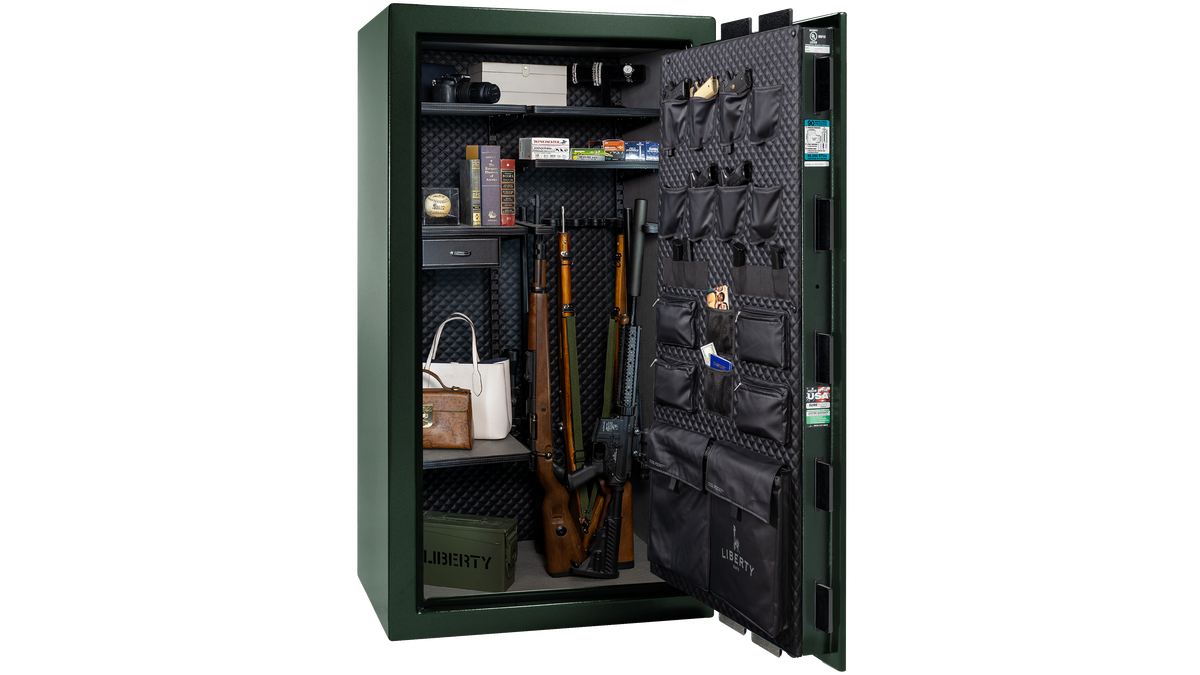 Lincoln 40 Green Marble - Open Interior
